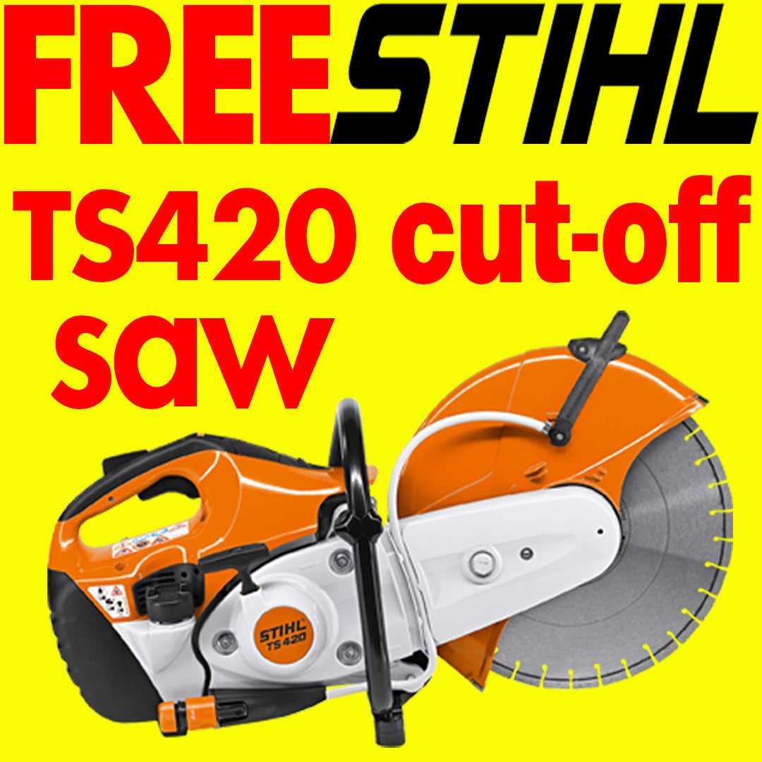 Get a STIHL® Cutquik® Gas-Powered Cut-Off Saw For FREE