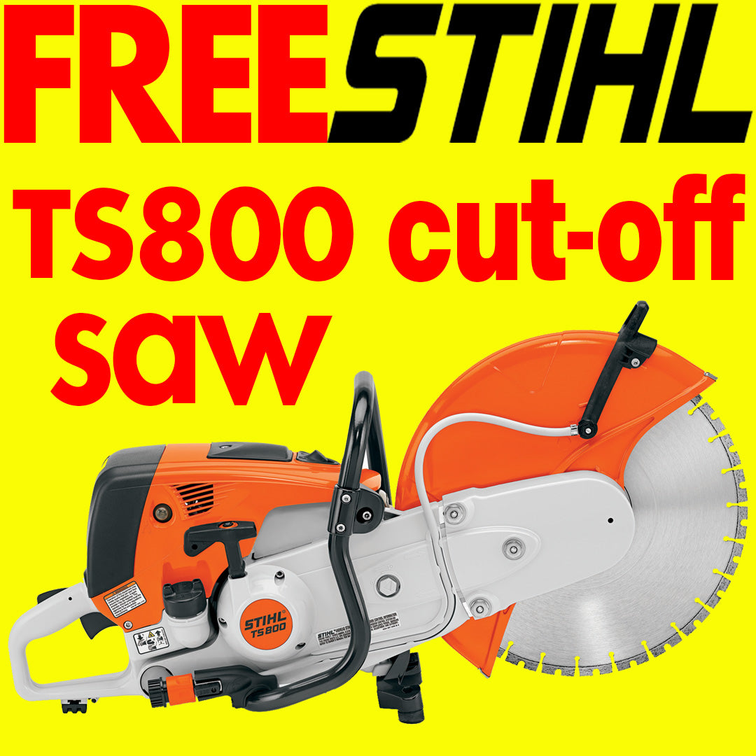 Get a STIHL® Cutquik® Gas-Powered Cut-Off Saw For FREE